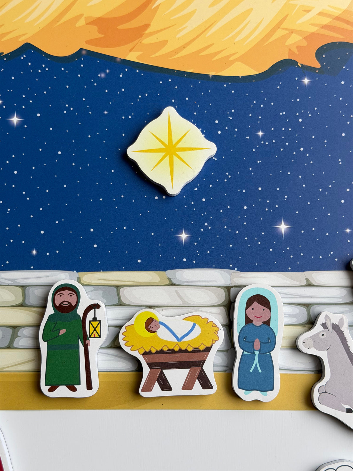 Saintly Heart Nativity Magnet Set by Saintly Heart