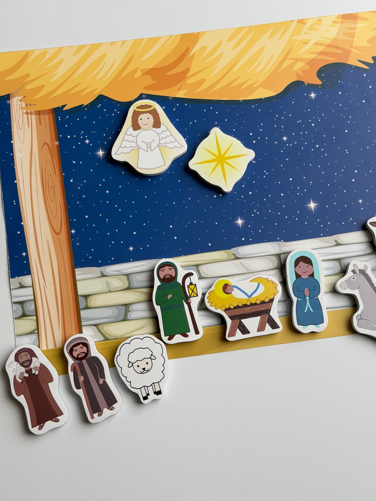 Saintly Heart Nativity Magnet Set by Saintly Heart