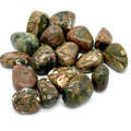 Rainforest Rhyolite Tumbled Stone - The Stone of Joy and Balance by Sacred Crystals