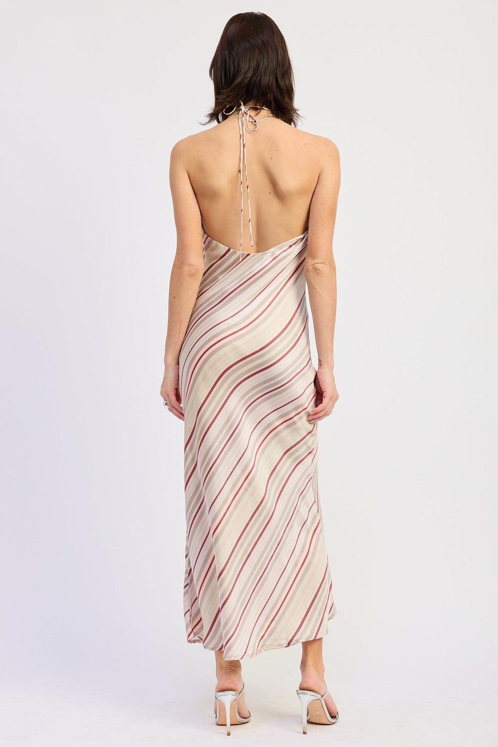 Dulcie Midi Halter Dress by Emory Park