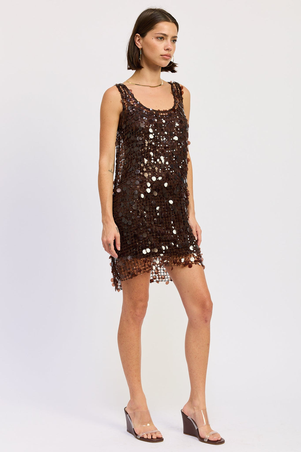 Bellezza Mini Mesh Dress by Emory Park
