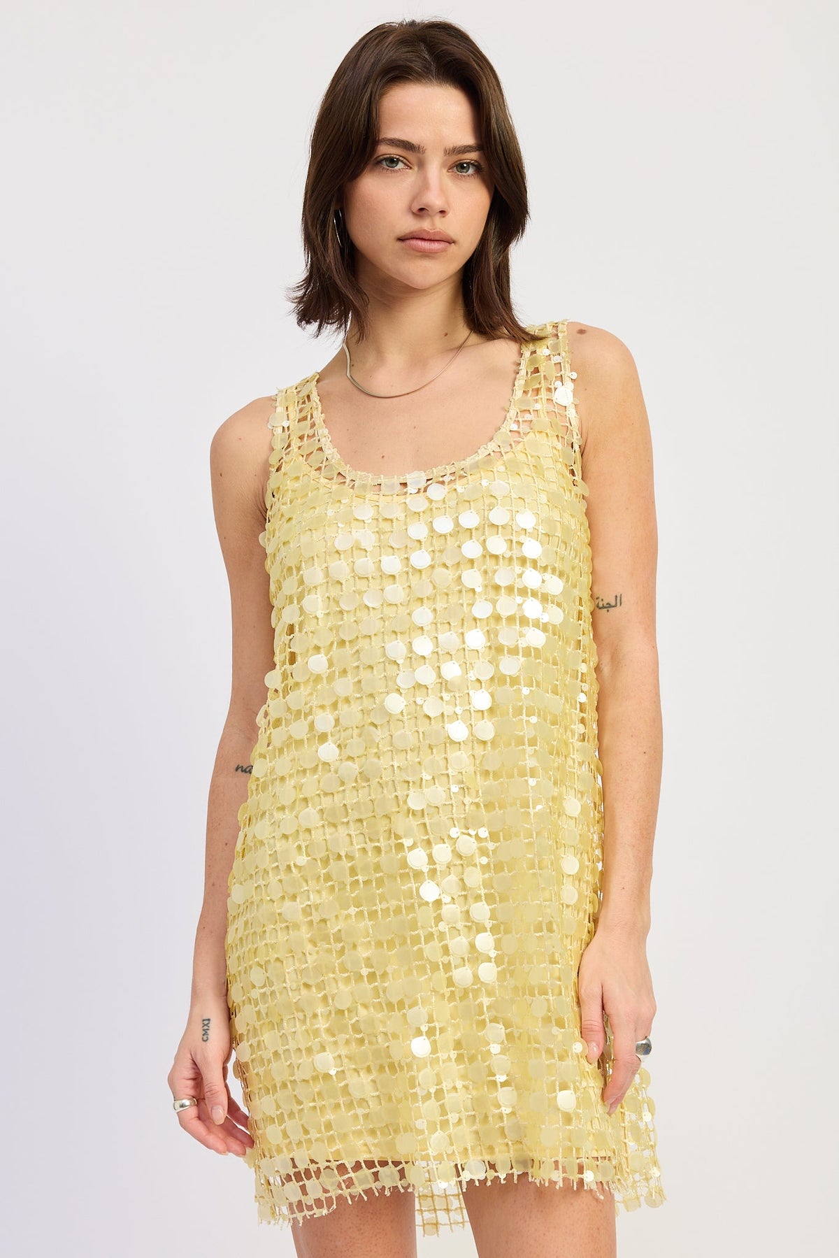 Bellezza Mini Mesh Dress by Emory Park