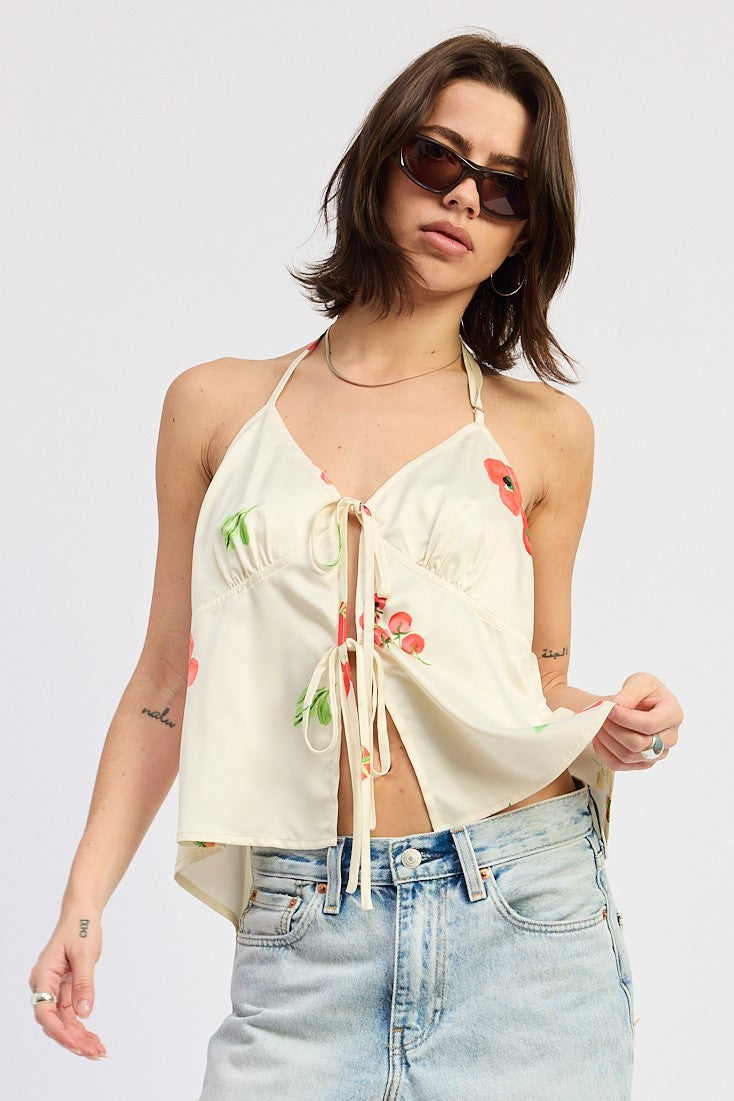 Mirella Halter Top by Emory Park