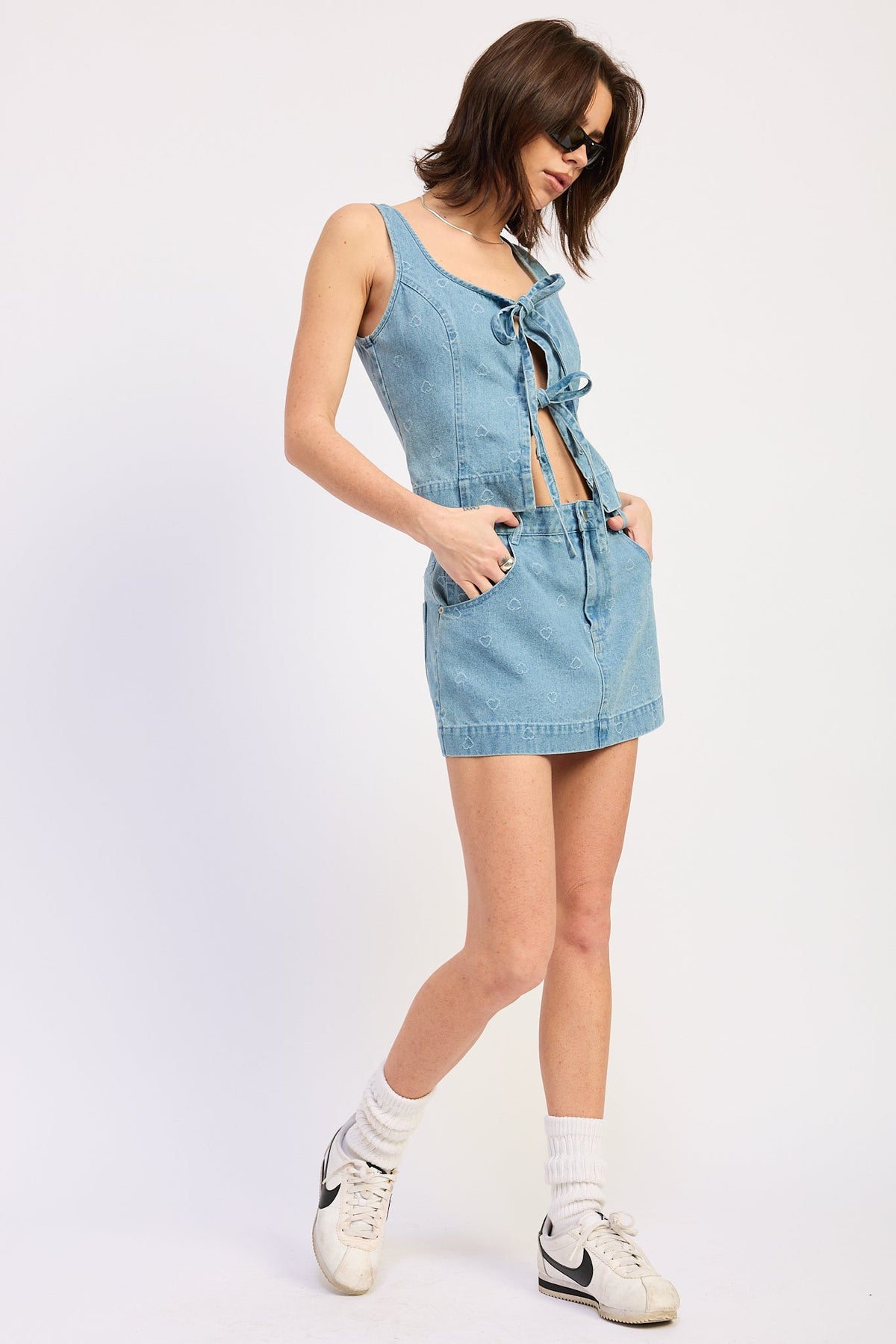 Solene Mini Skirt by Emory Park