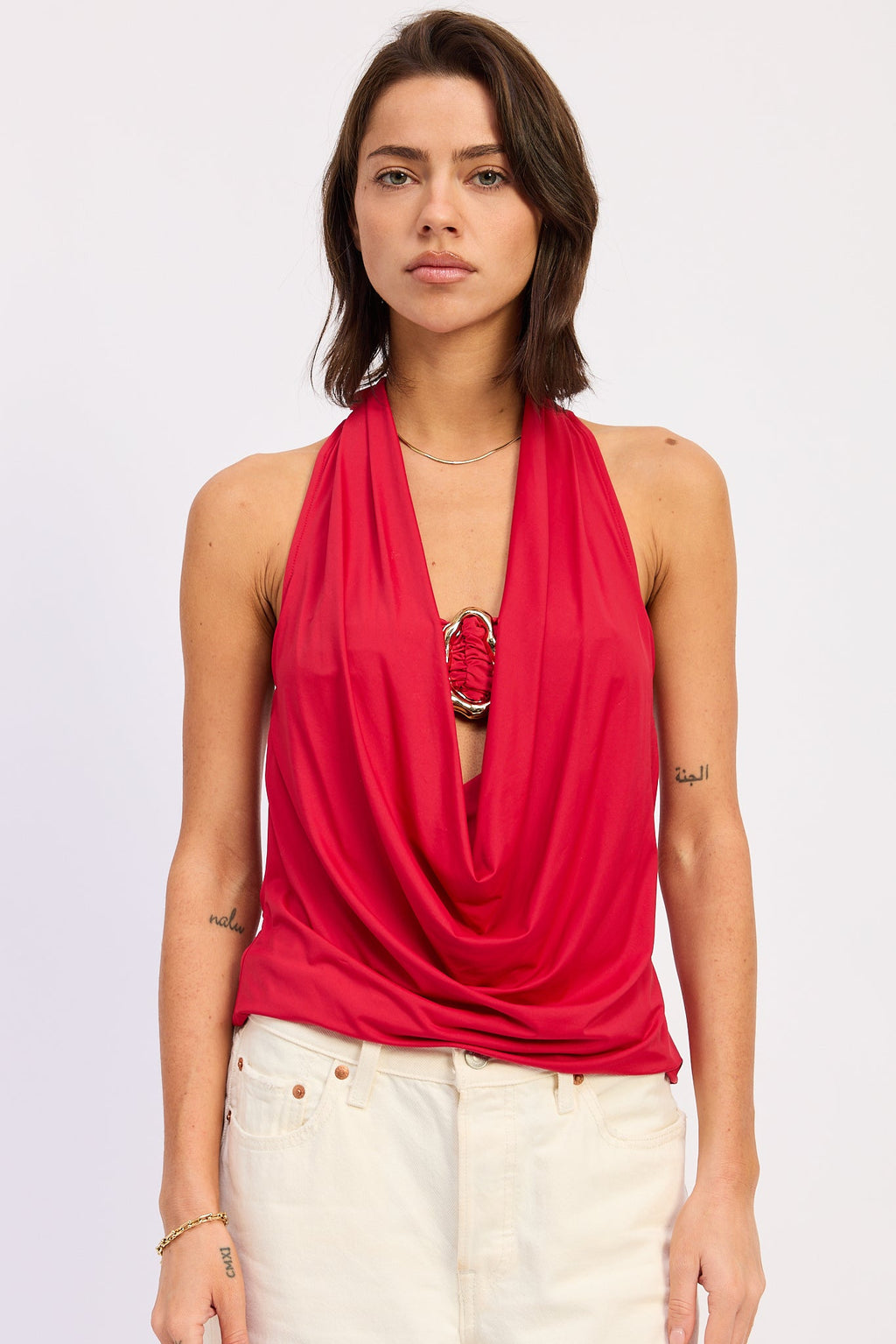 Orelia Cowl Top by Emory Park
