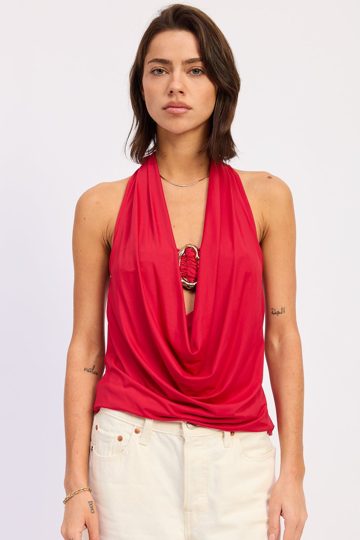 Orelia Cowl Top by Emory Park