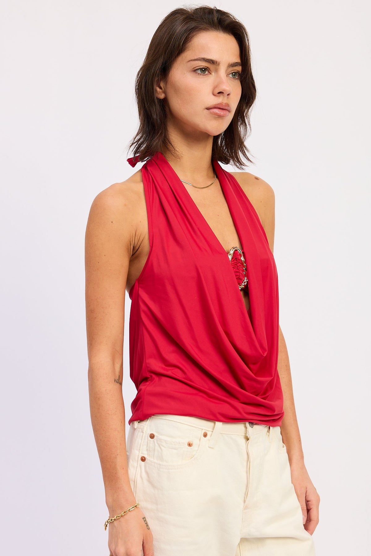 Orelia Cowl Top by Emory Park