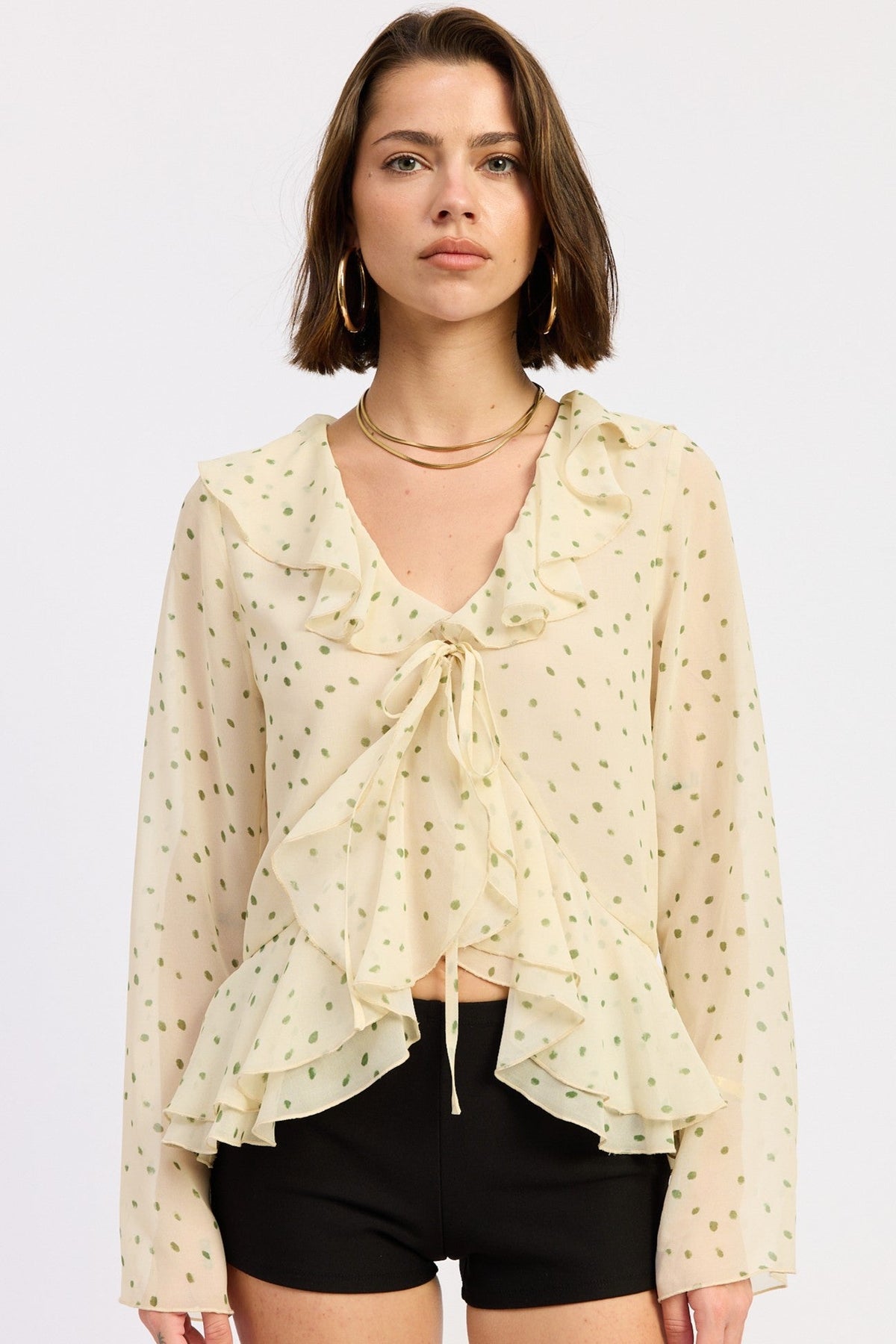 Betty Flutter Top by Emory Park