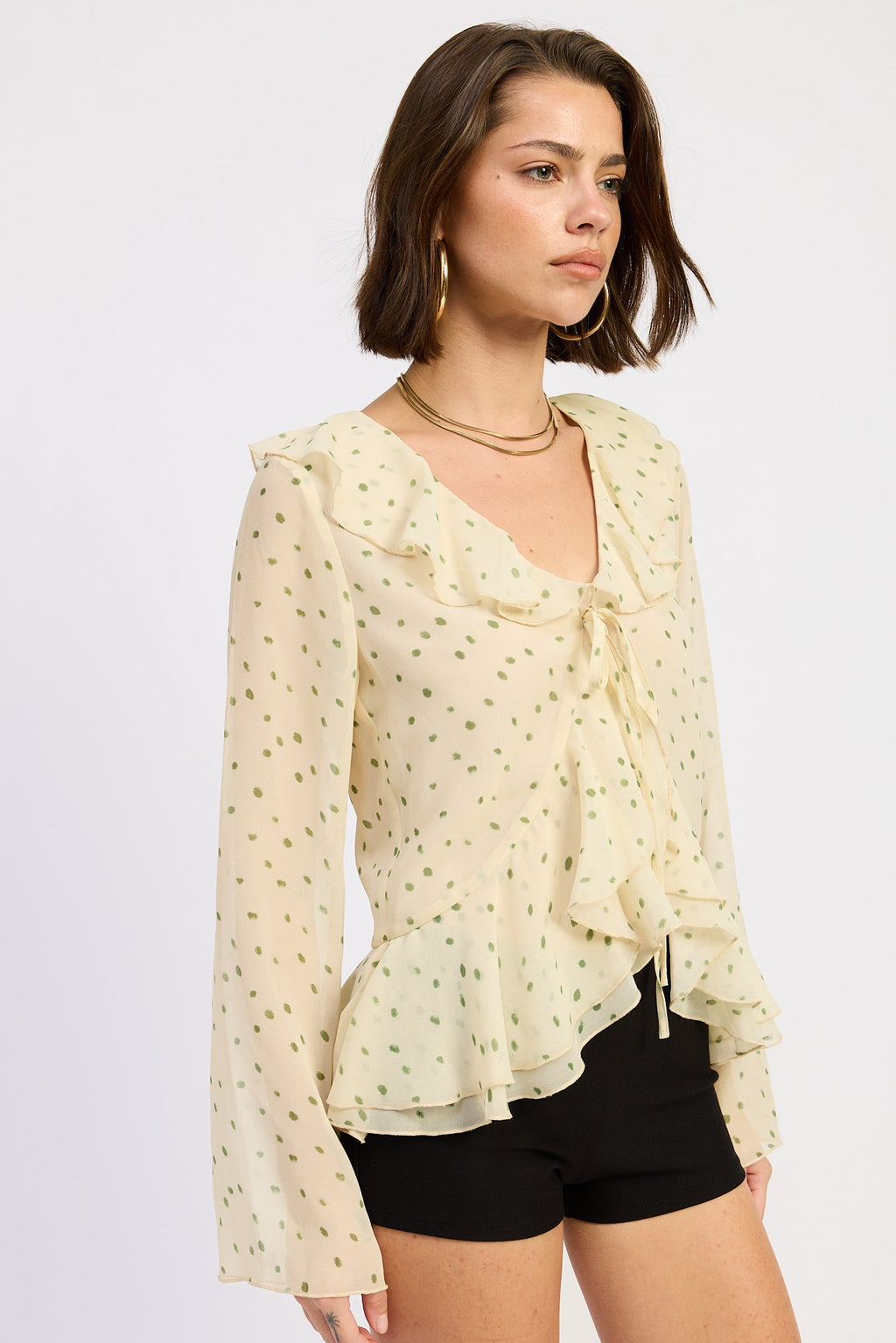 Betty Flutter Top by Emory Park