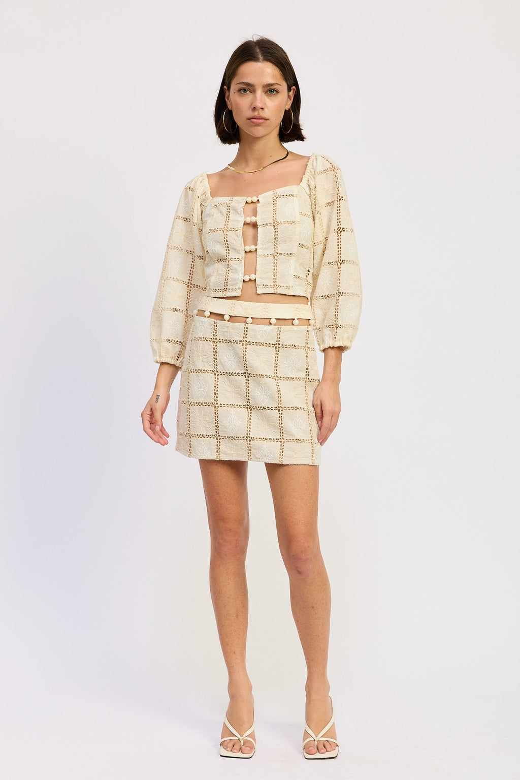 Ina Mini Skirt by Emory Park