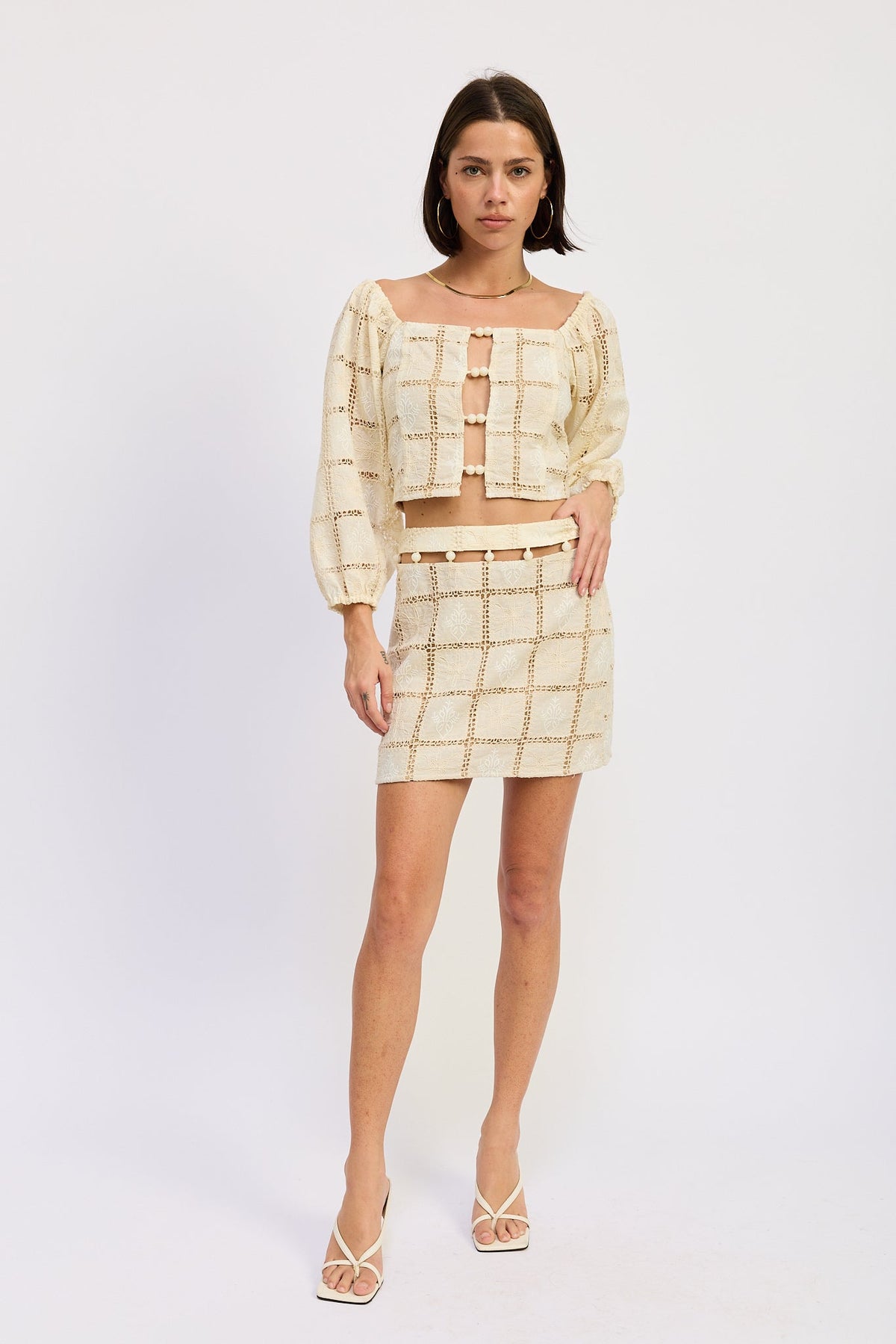 Ina Mini Skirt by Emory Park