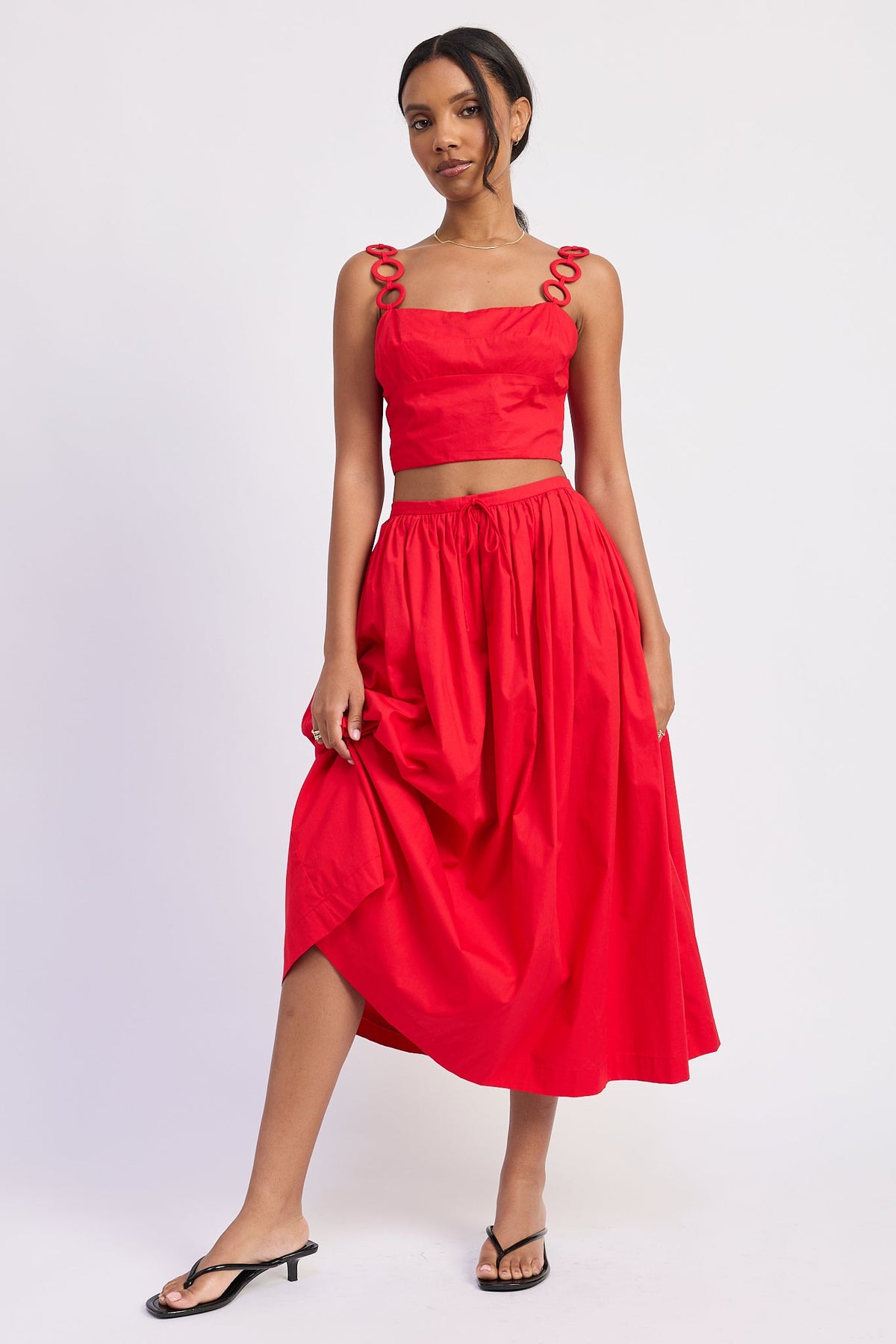 Poppy Midi Skirt by Emory Park