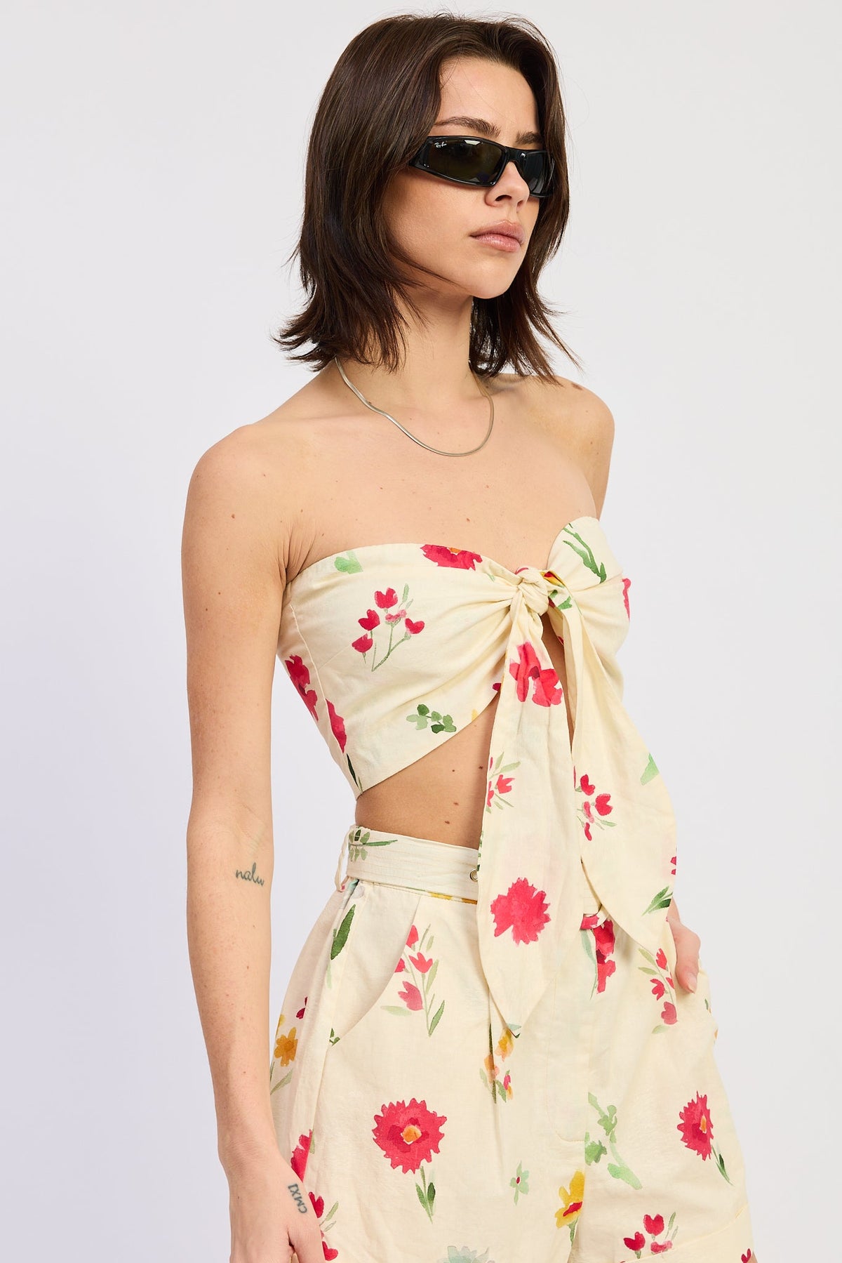 Vionnet Tie Top by Emory Park