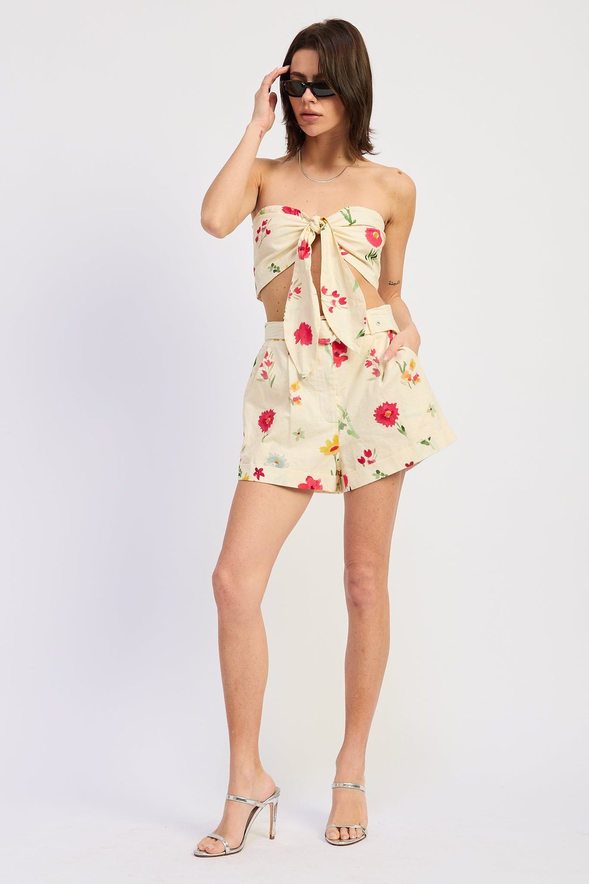 Vionnet Tie Top by Emory Park
