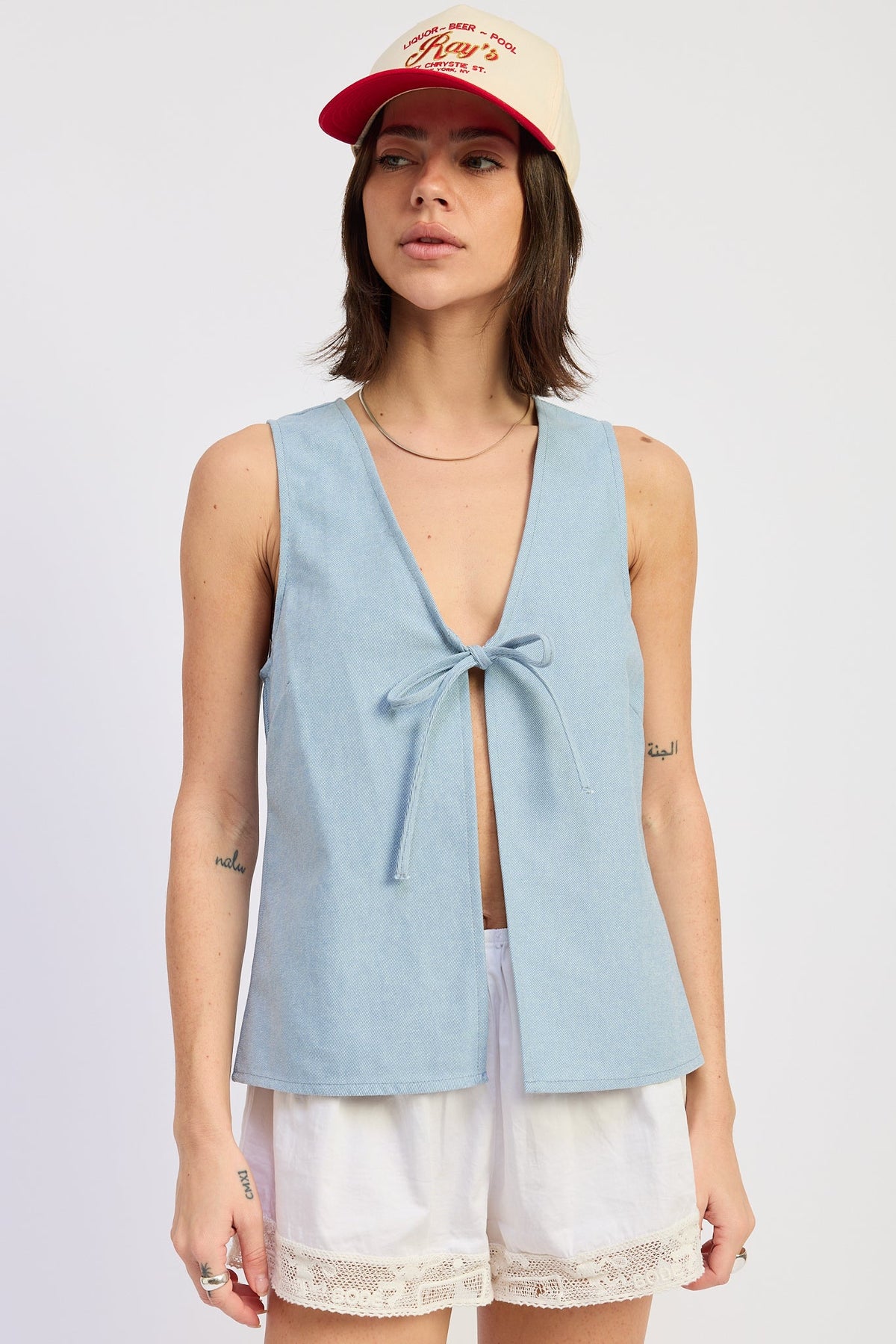 Nisa Vest Top by Emory Park