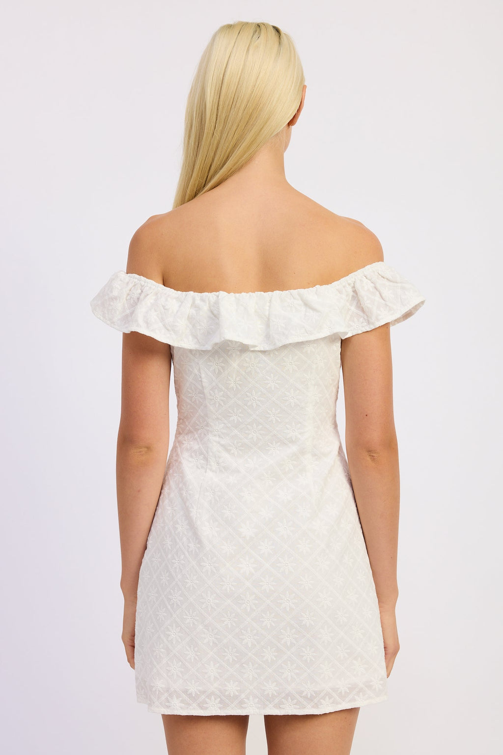 Grace Mini Off Shoulder Dress by Emory Park