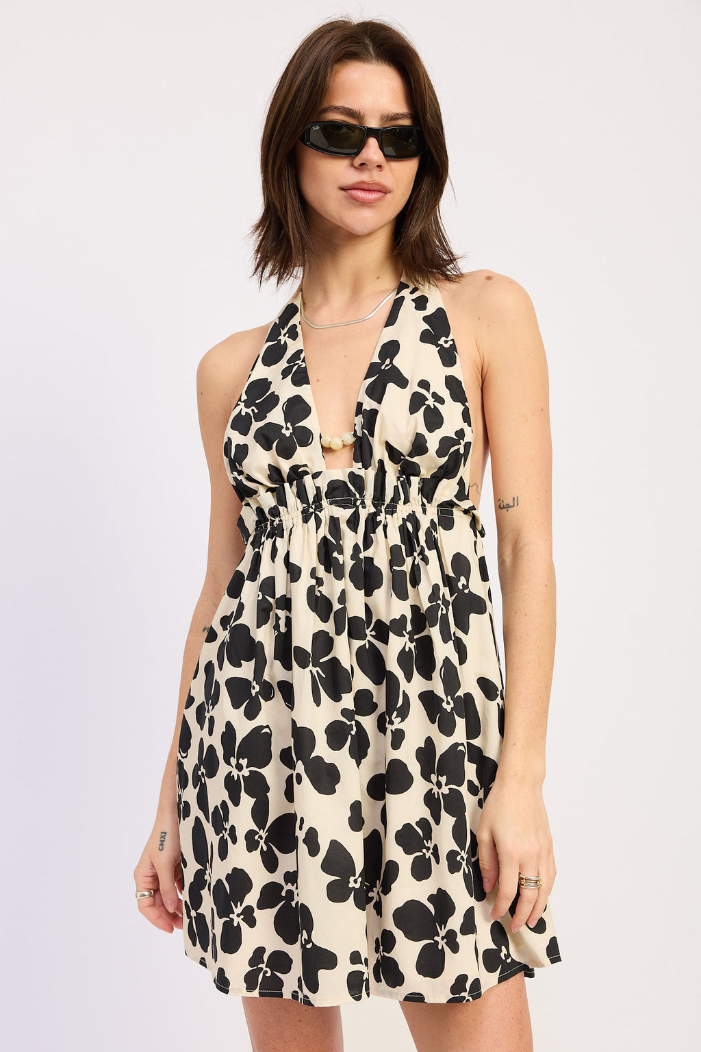 Harlow Halter Mini Dress by Emory Park