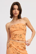 Iris Tube Top by Emory Park