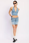 Leah Mini Skirt by Emory Park
