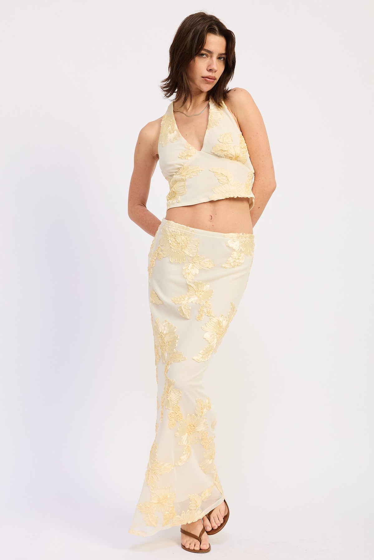 Milena Maxi Skirt by Emory Park
