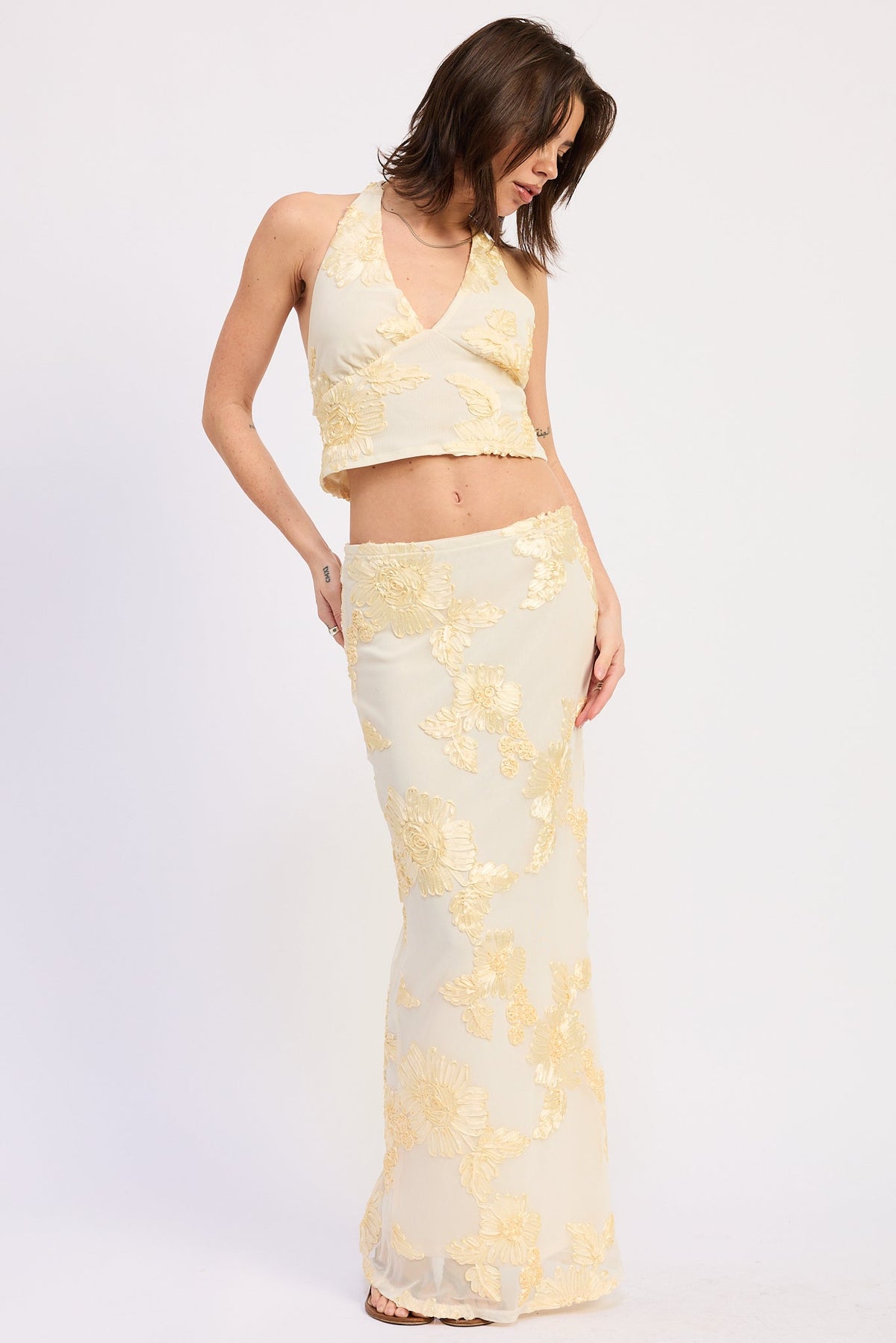 Milena Maxi Skirt by Emory Park
