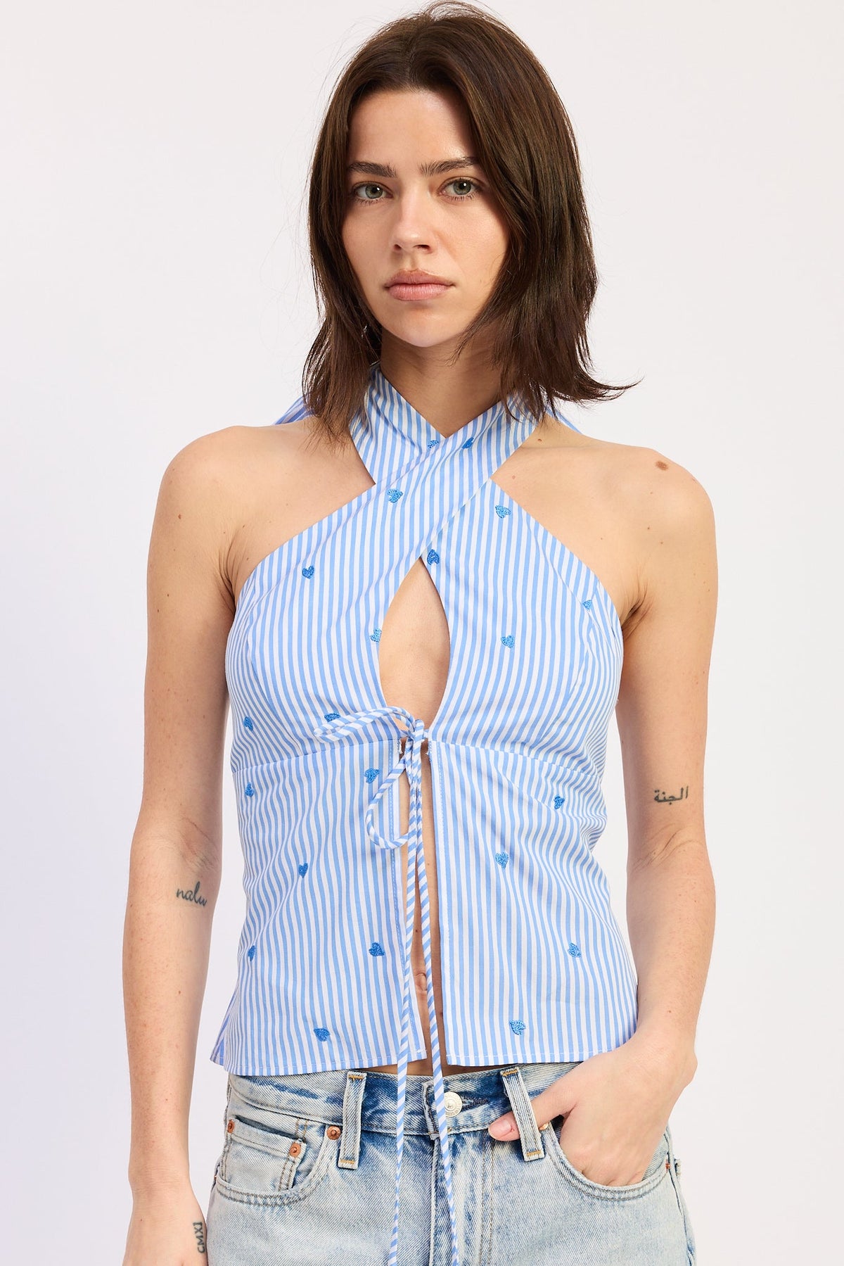 Zoey Halter Top by Emory Park