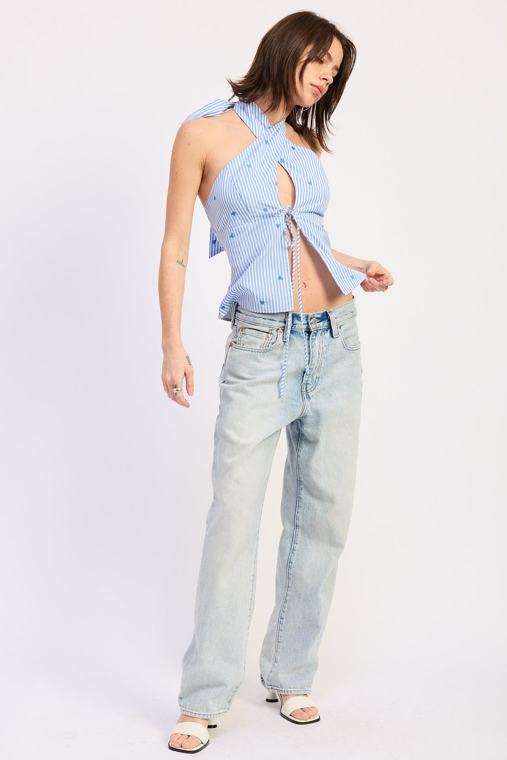 Zoey Halter Top by Emory Park