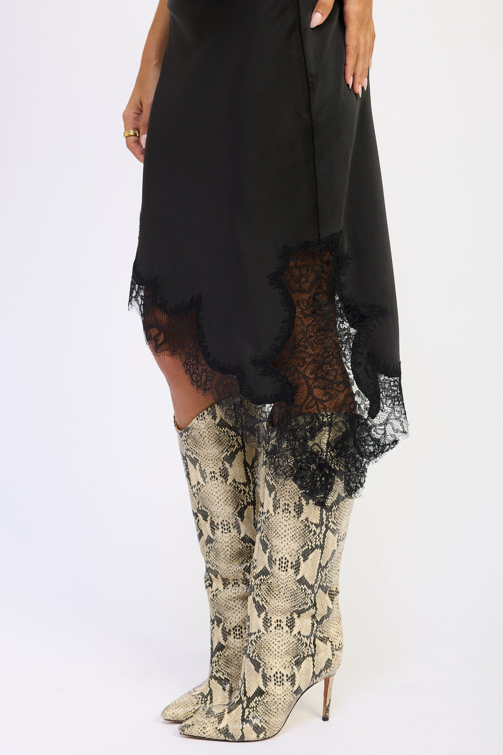 Cadence Satin Skirt by Emory Park