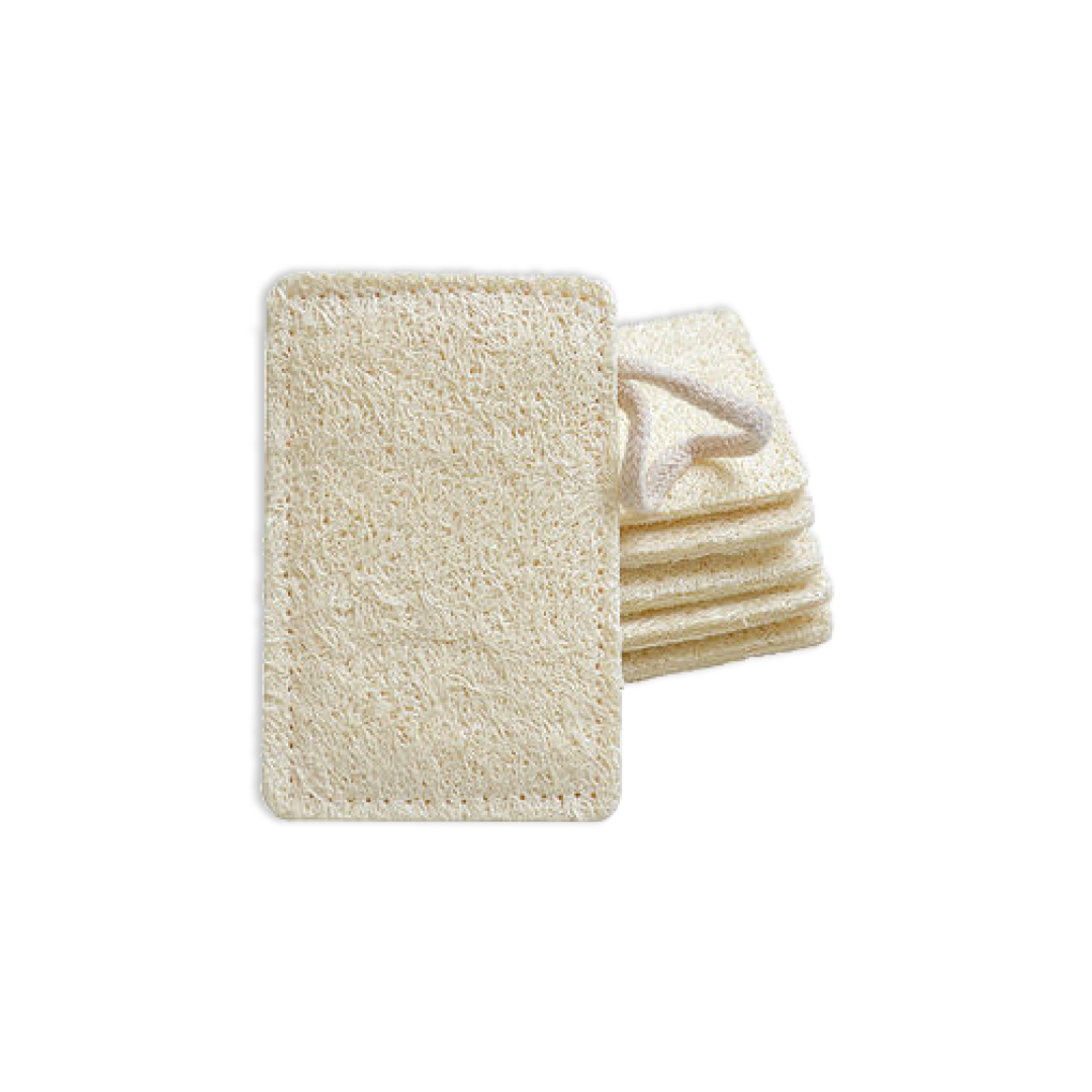 Kitchen Loofah Sponges - Set of 3 by Yellow Lavender