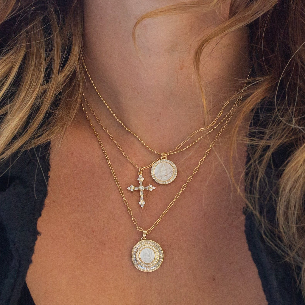 Princess Cross Necklace by Joy Dravecky