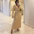 Knitted Casual Dress for Women by Trendy Attic Store01