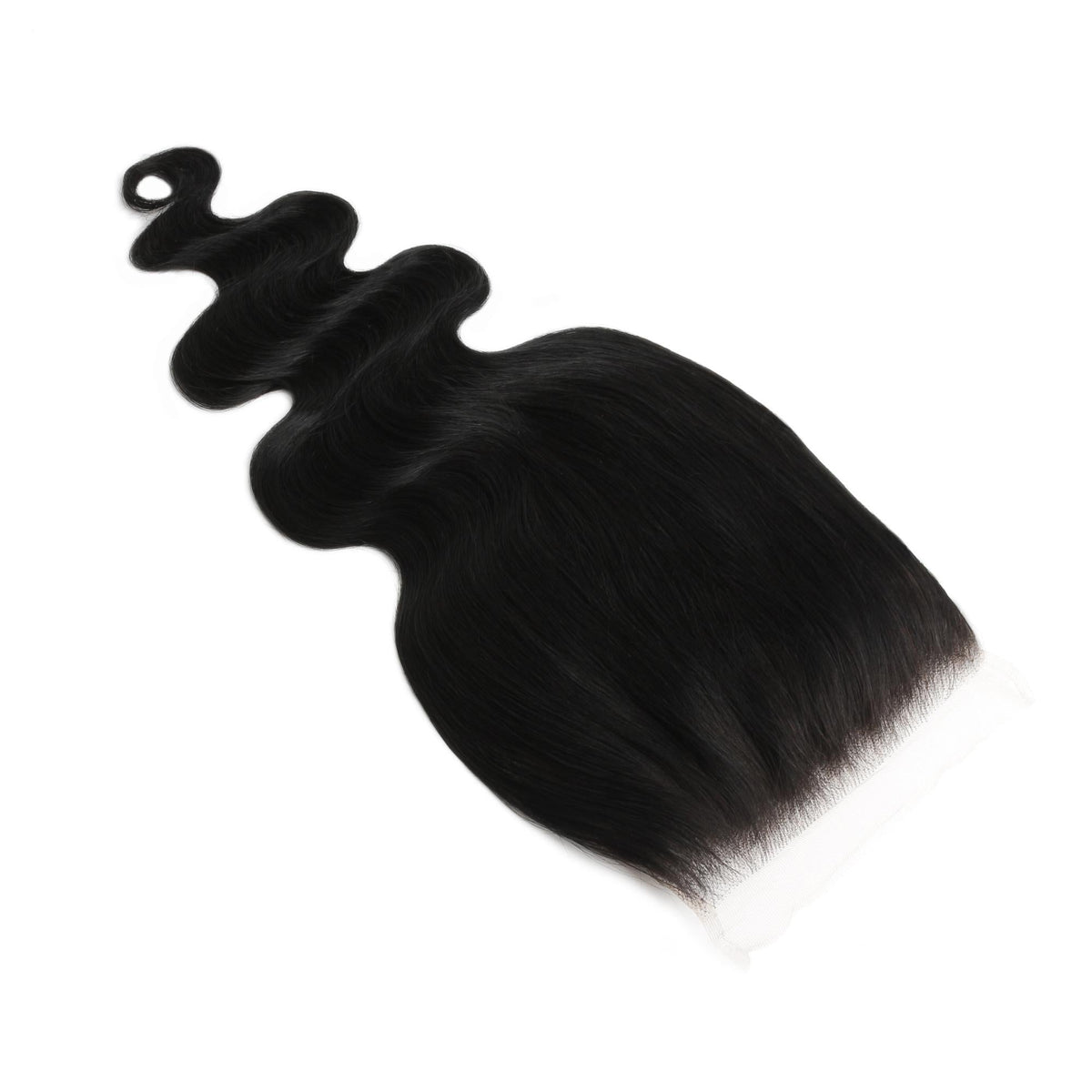 Jet Black Body Wave 6x6 HD Lace Human Hair Closure by Private Label