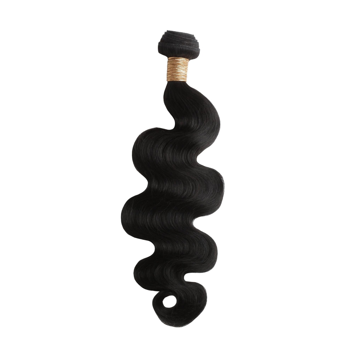 Jet Black Body Wave 100% Human Hair Bundles by Private Label