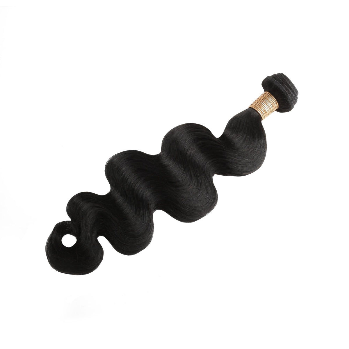 Jet Black Body Wave 100% Human Hair Bundles by Private Label