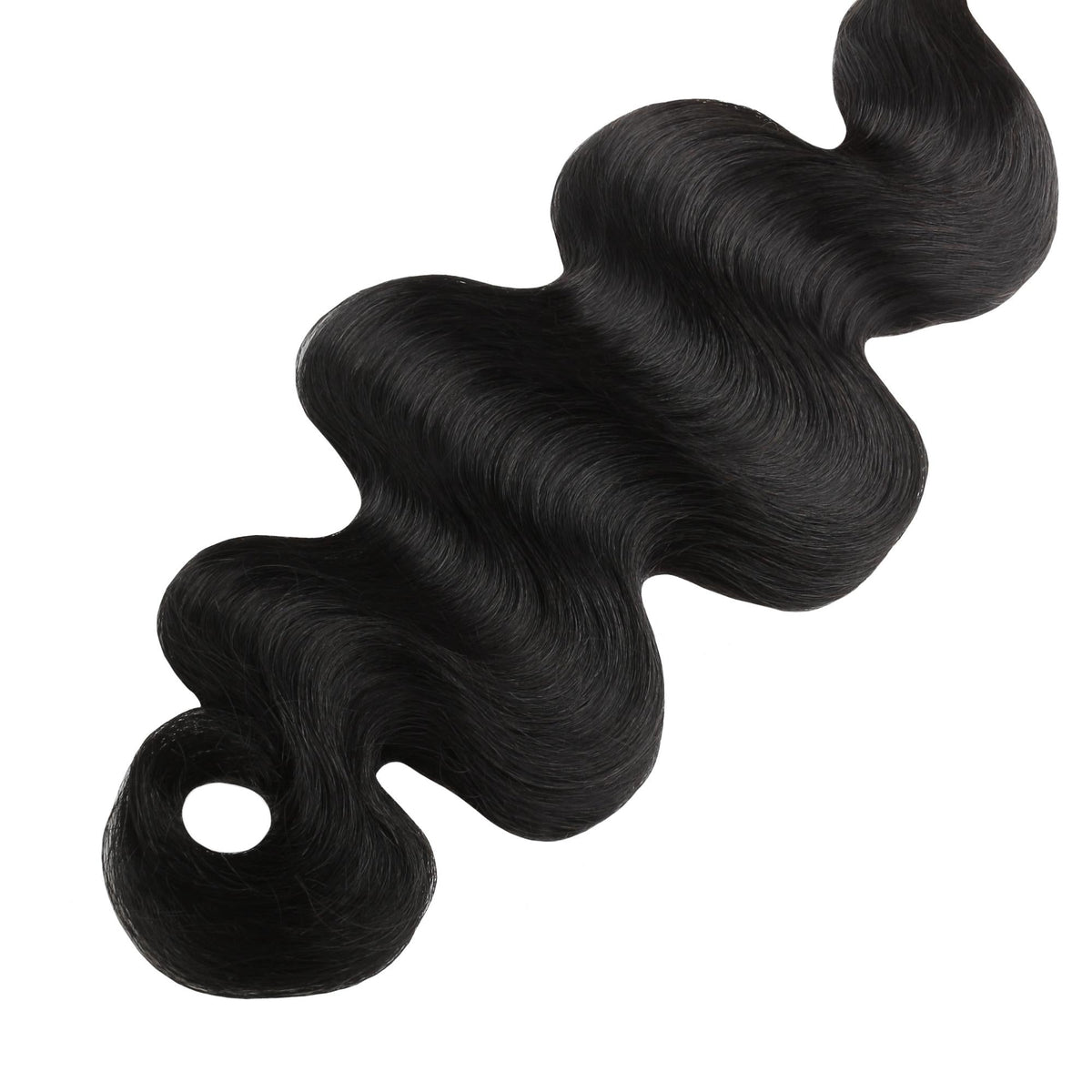 Jet Black Body Wave 100% Human Hair Bundles by Private Label