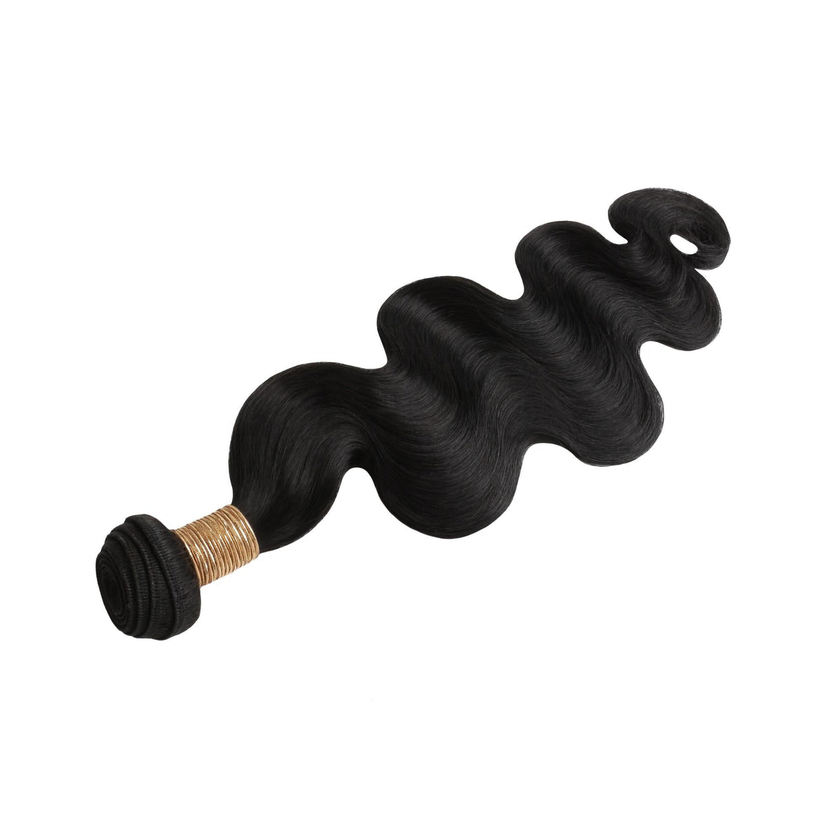 Jet Black Body Wave 100% Human Hair Bundles by Private Label