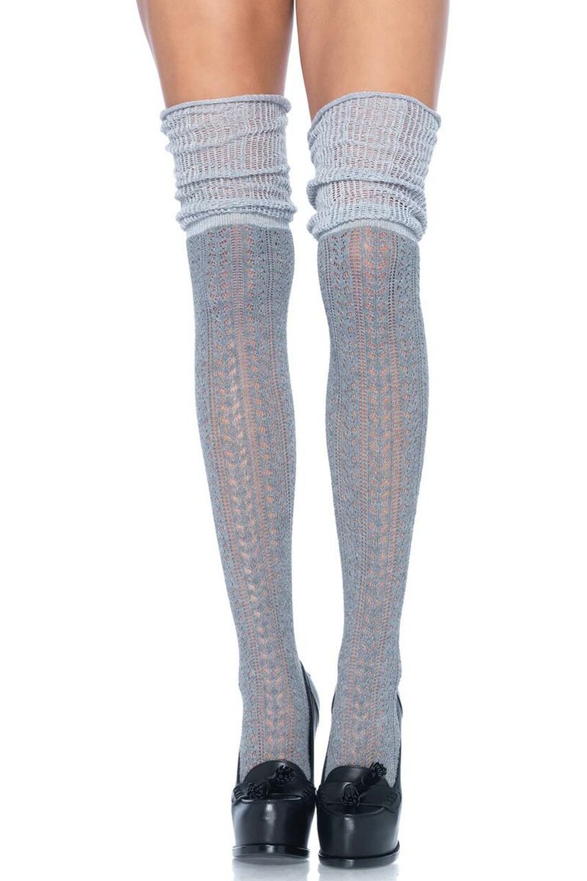 Over the Knee Scrunch Socks by 3wishes.com