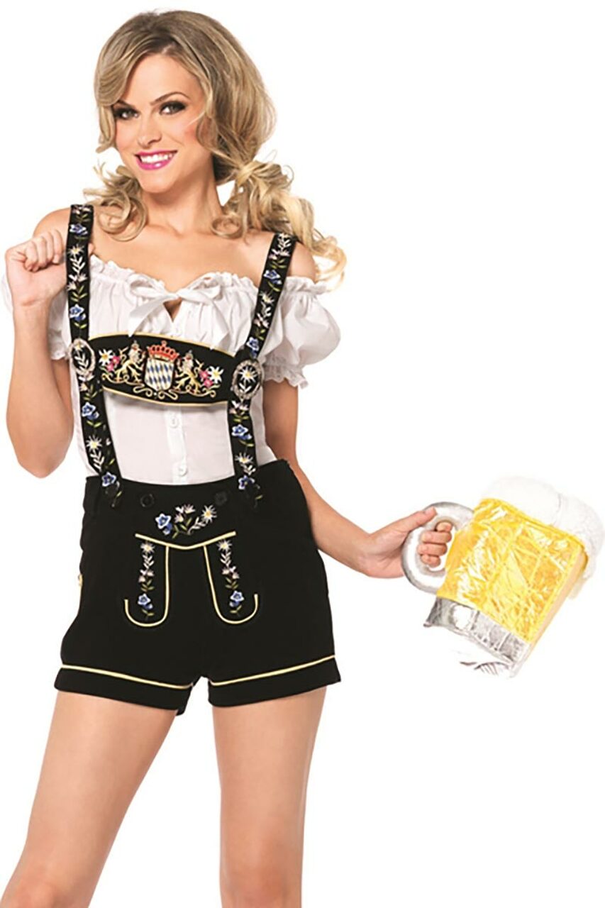 Women's Lederhosen Costume by 3wishes.com