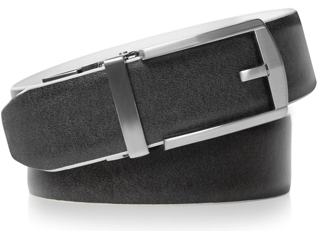 Leather Reversible 3-in-1 Belt – Two Colors, One Buckle by Access Accessories