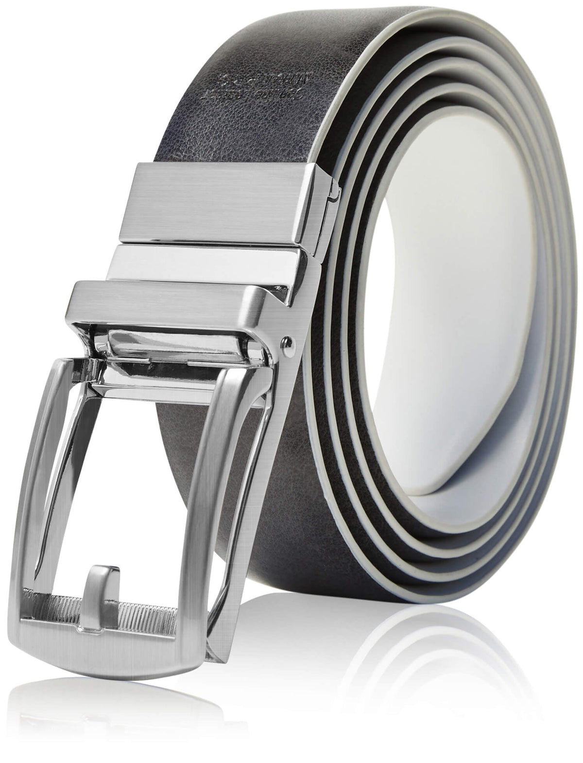 Leather Reversible 3-in-1 Belt – Two Colors, One Buckle by Access Accessories