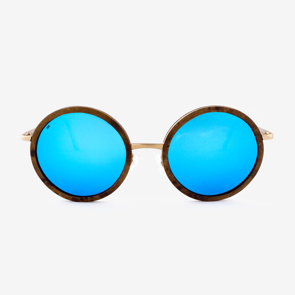 Largo - Metal & Wood Sunglasses by Tommy Owens