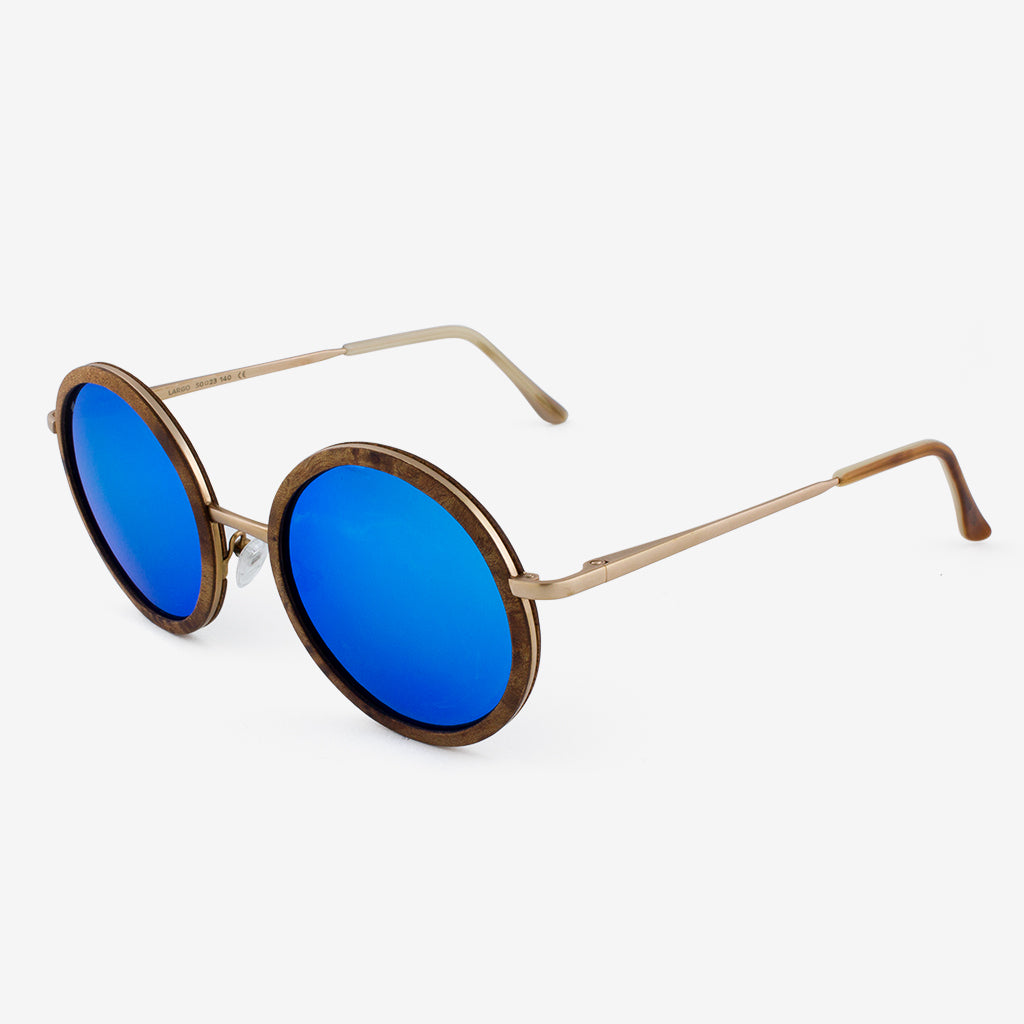Largo - Metal & Wood Sunglasses by Tommy Owens