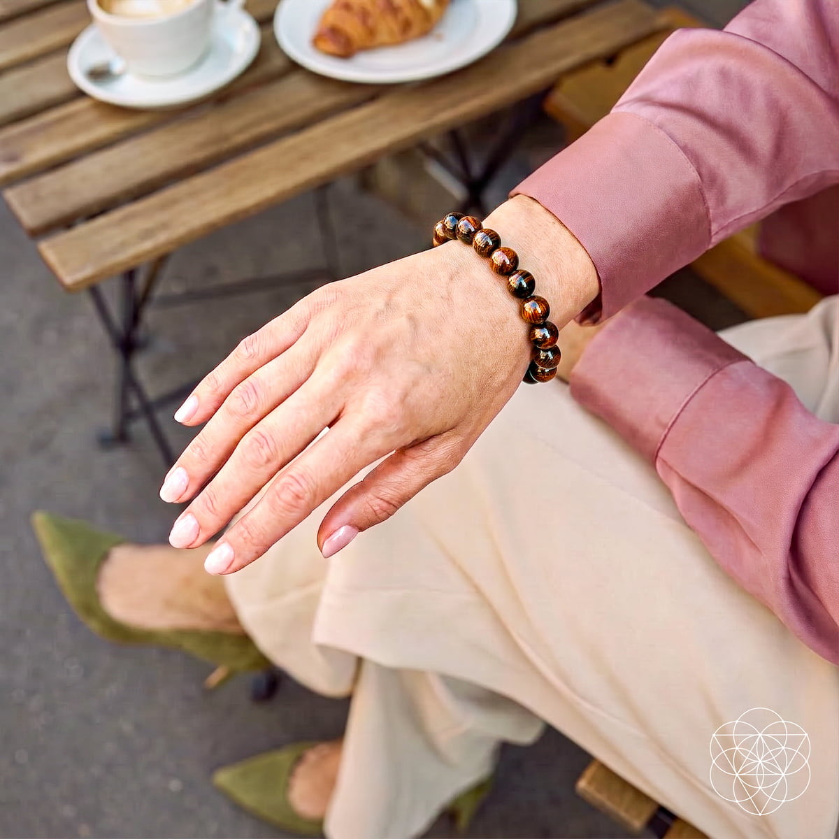The Self-Sabotage Breaker - Mahogany Obsidian Bracelet by Conscious Items