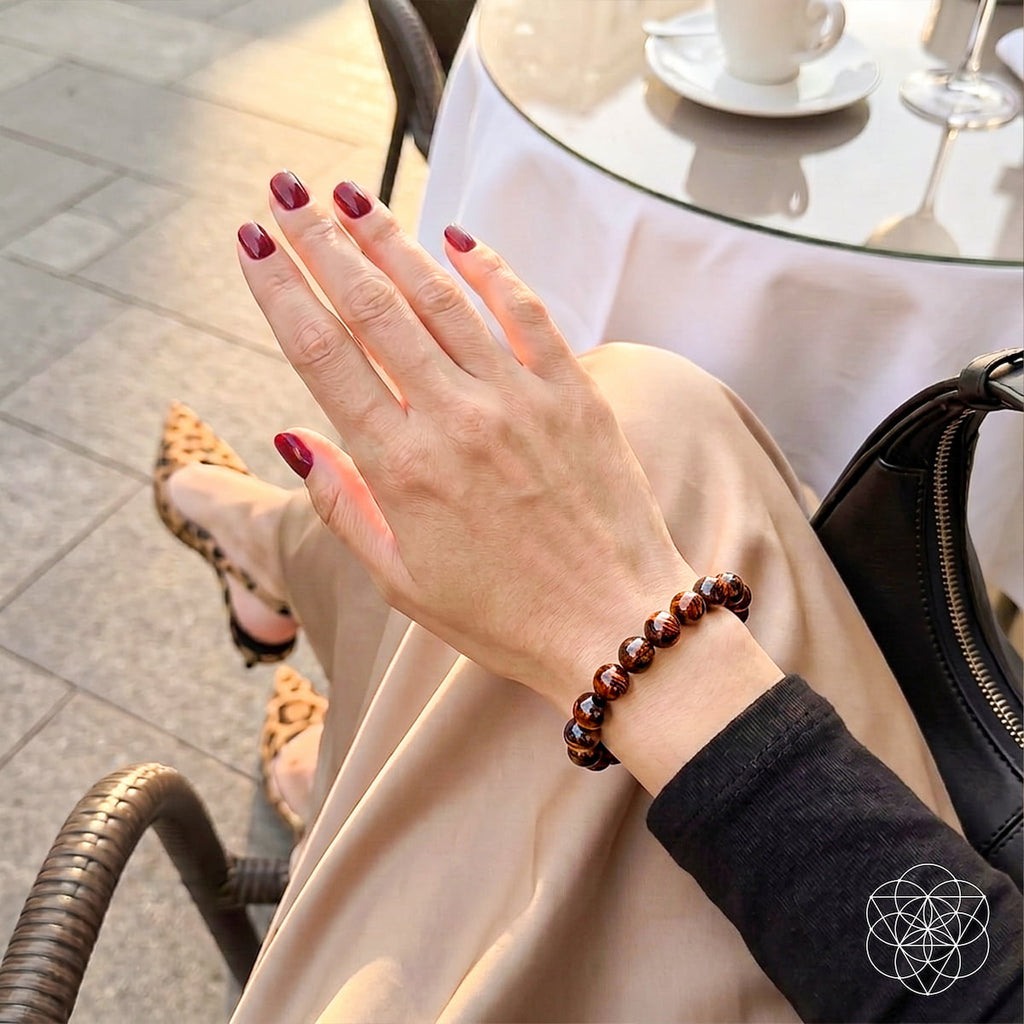The Self-Sabotage Breaker - Mahogany Obsidian Bracelet by Conscious Items
