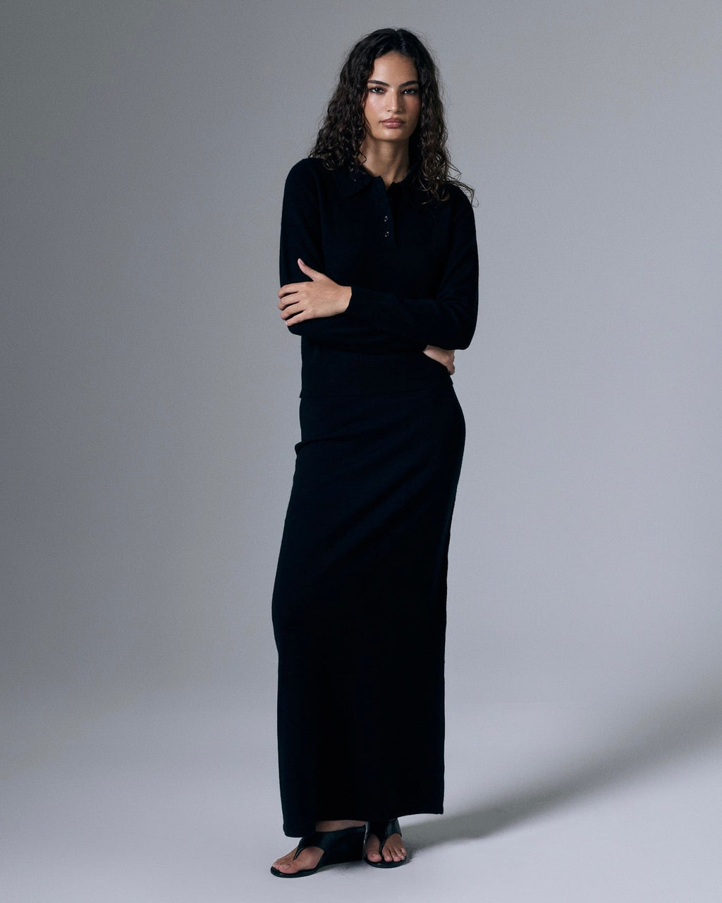Tove Cashmere Polo by Artless Forever