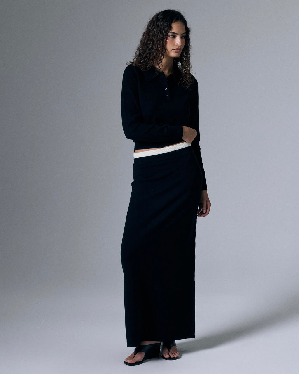 Tove Cashmere Polo by Artless Forever
