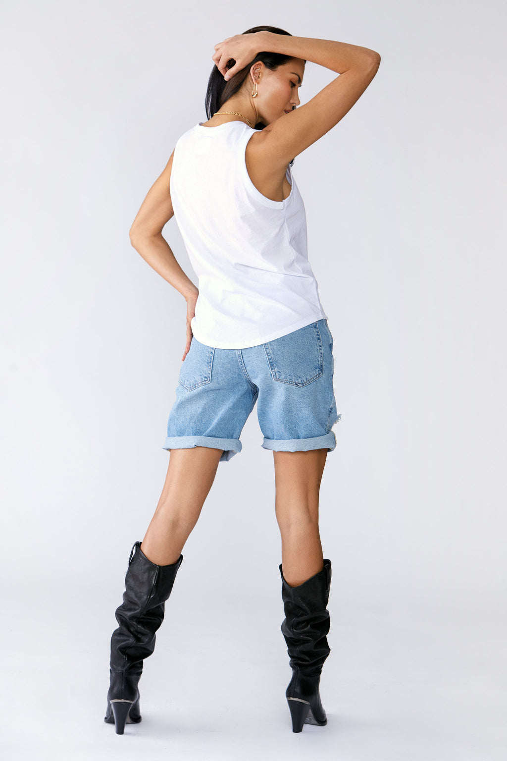 Nina Muscle Tee by LOVETRUST