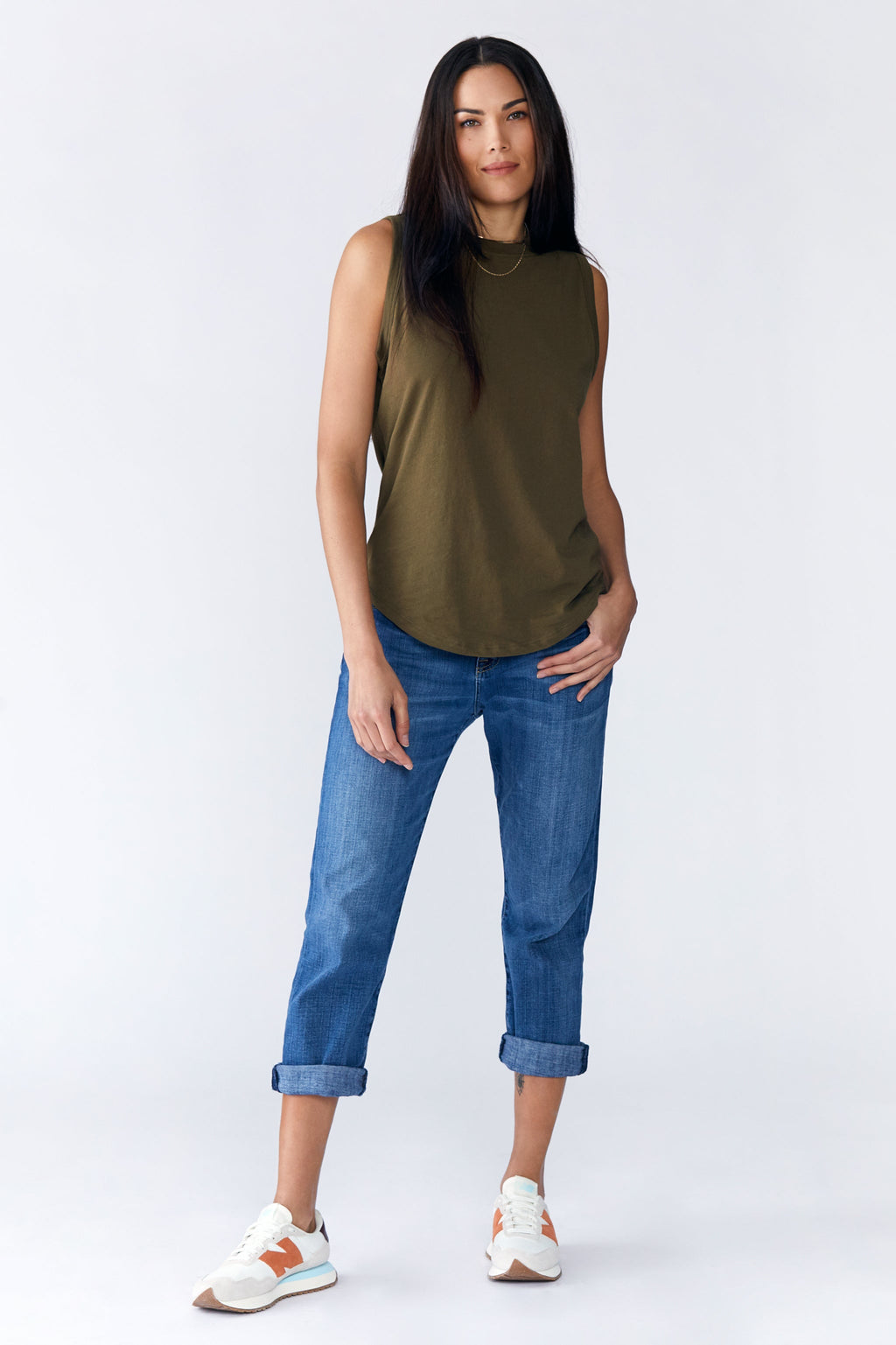 Nina Muscle Tee by LOVETRUST