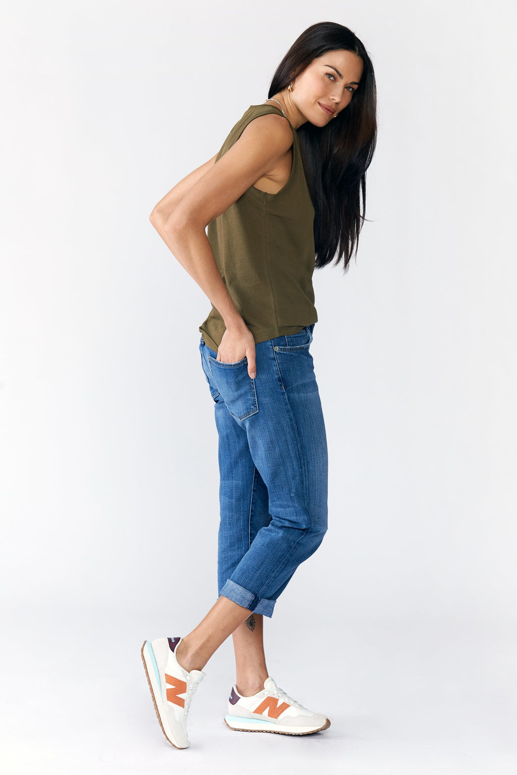 Nina Muscle Tee by LOVETRUST