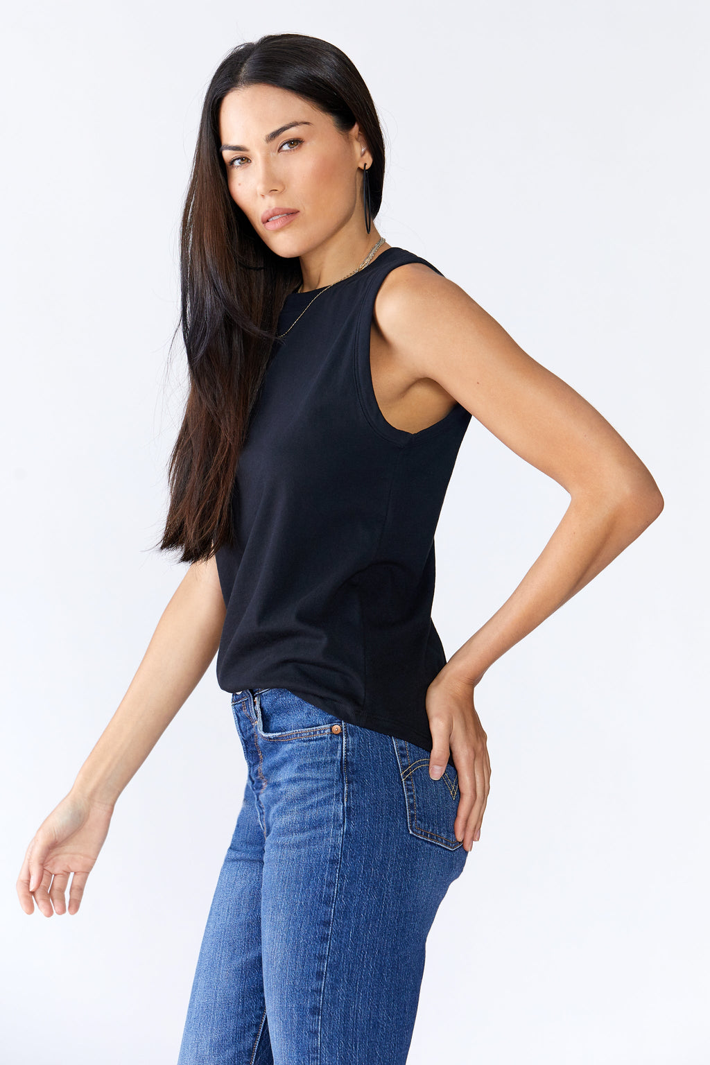 Nina Muscle Tee by LOVETRUST